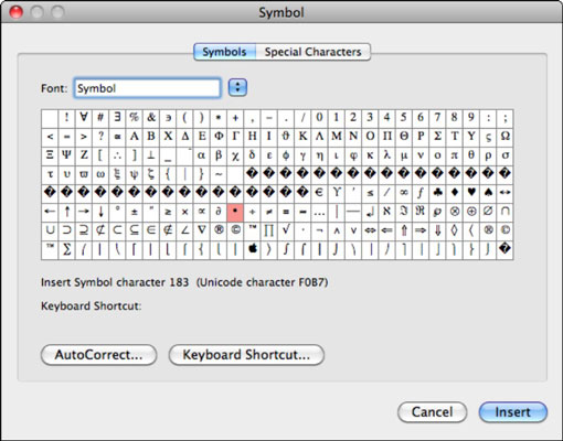 outlook for mac paste text shortcut